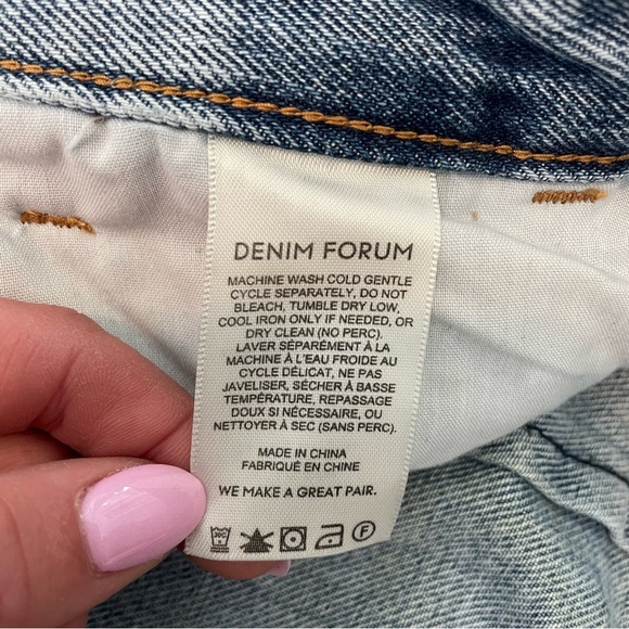 Aritzia Denim Forum The Luanne High Rise Tapered 30L Jeans 29 - Picture 15 of 16